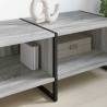 Szafka pod telewizor Szary Sonoma 170.5 x 36 x 30.5 cm