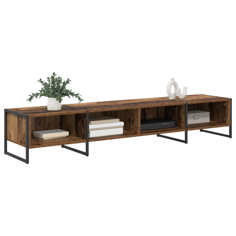 Szafka pod telewizor Stare drewno 170.5 x 36 x 30.5 cm