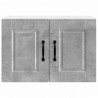 Szafka kuchenna z półką 2 pcs Betonowy szary 60 x 31 x 40 cm