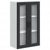 Szafka kuchenna Czarny 60 x 31 x 100 cm Materiał drewnopochodny