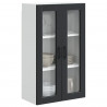 Szafka kuchenna Czarny 60 x 31 x 100 cm Materiał drewnopochodny