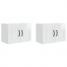 Szafka kuchenna 2 pcs Wysoki połysk biały 60 x 31 x 40 cm