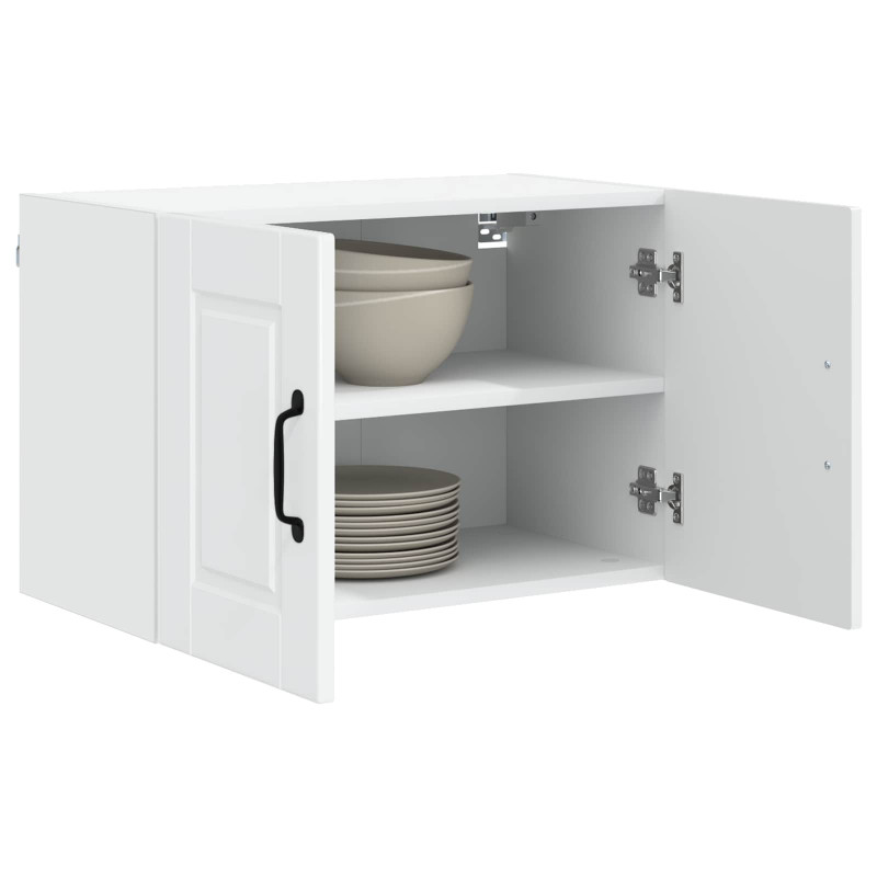 Szafka kuchenna 2 pcs Wysoki połysk biały 60 x 31 x 40 cm