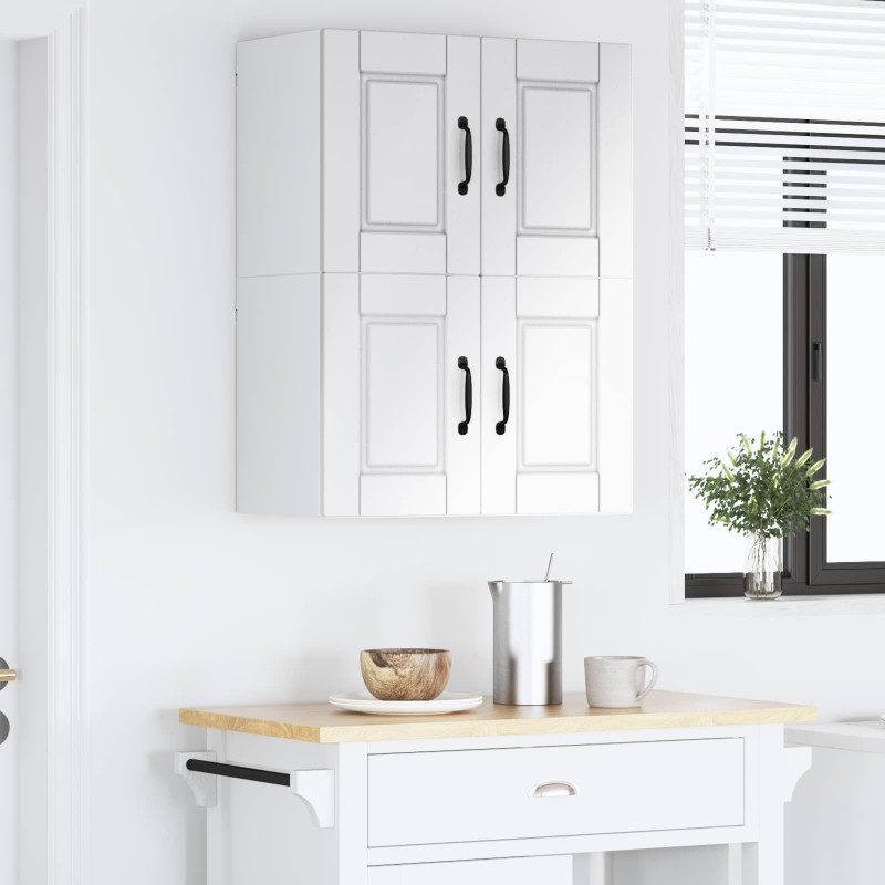 Szafka kuchenna 2 pcs Wysoki połysk biały 60 x 31 x 40 cm