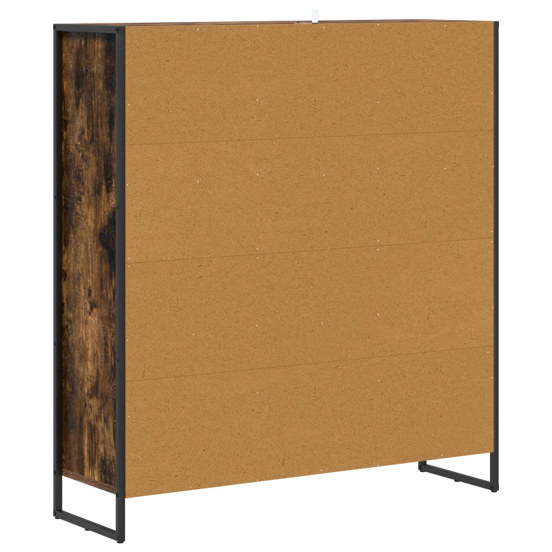 Szafka na książki Dąb dymny 99,5 x 30 x 108,5 cm