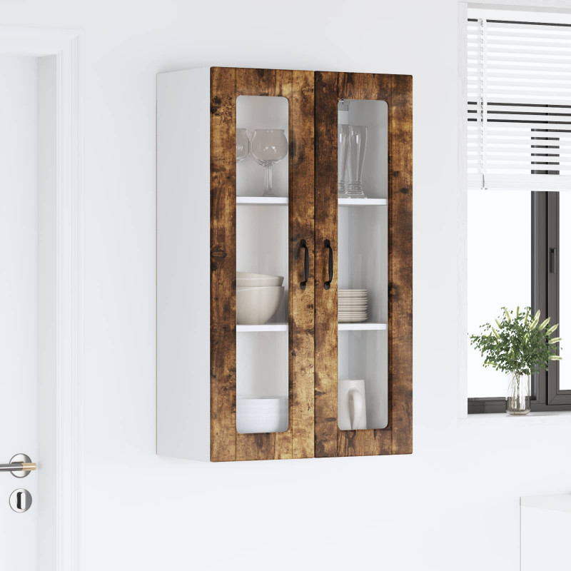 Szafka kuchenna z półką z drzwiami Dąb wędzony 60 x 31 x 100 cm