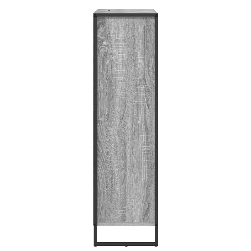 Szafka na książki Szary Sonoma 99,5 x 30 x 108,5 cm