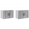 Szafka kuchenna z półką 2 pcs Szary Sonoma 60 x 31 x 40 cm