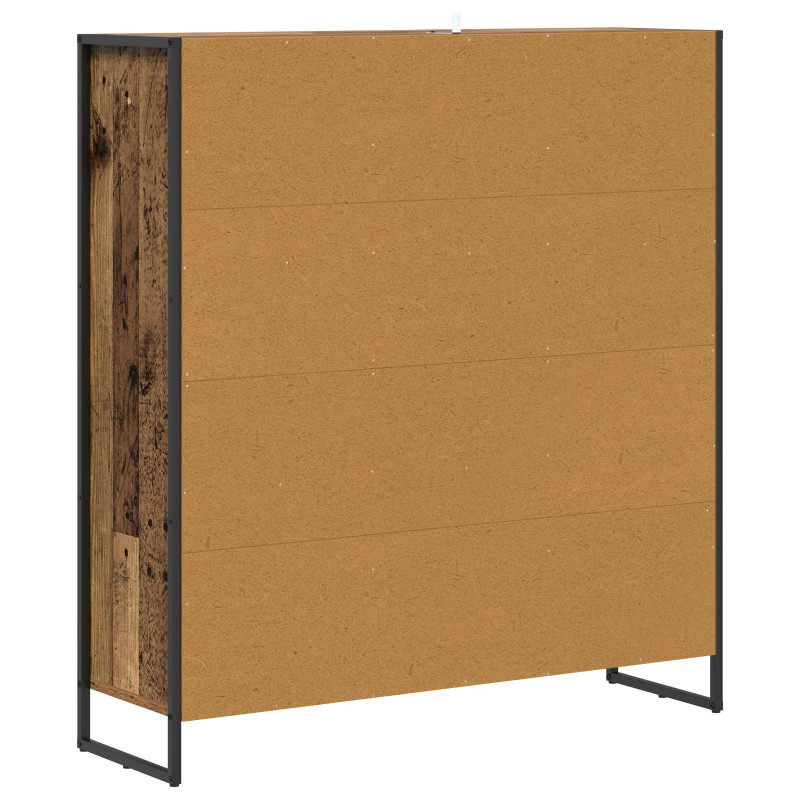 Szafka na książki Stare drewno 99,5 x 30 x 108,5 cm