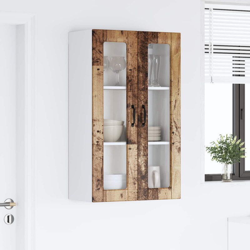 Szafka kuchenna z półką Stare drewno 60 x 31 x 100 cm