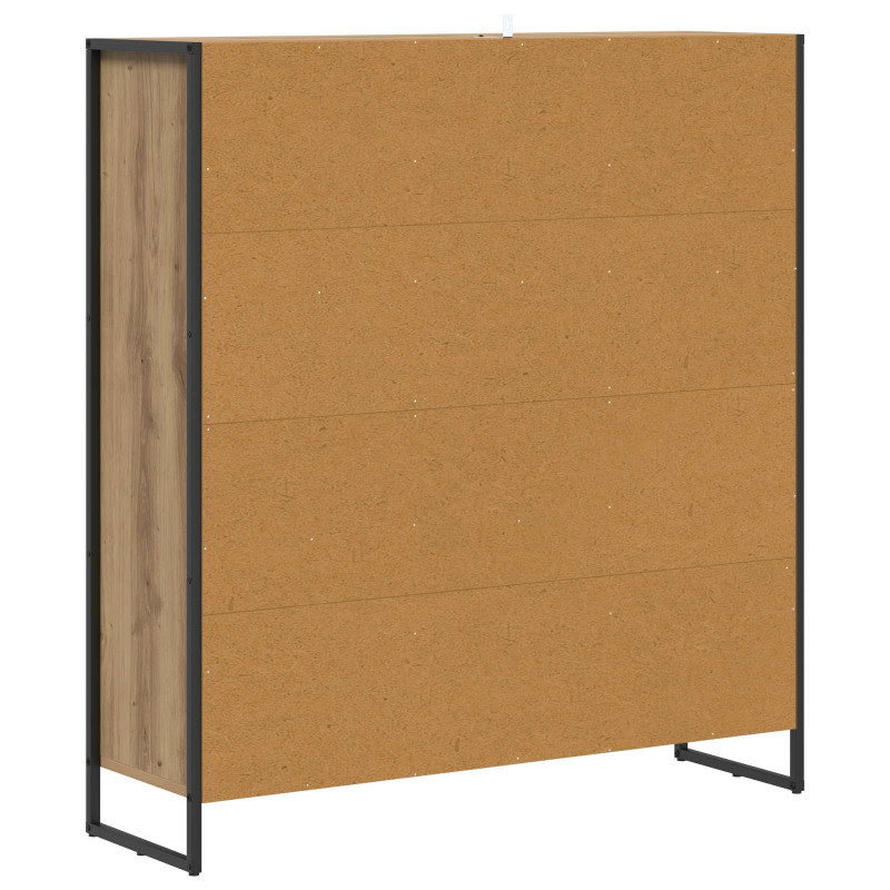 Szafka na książki Dąb rzemieślniczy 99,5 x 30 x 108,5 cm