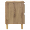 Szafki na łóżko 2 pcs Dąb rzemieślniczy 40 x 35 x 50 cm