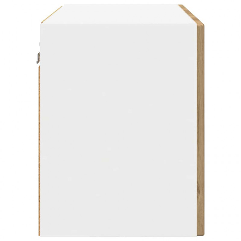 Szafka kuchenna z półką 2 pcs Dąb rzemieślniczy 60 x 31 x 40 cm