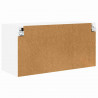 Szafka kuchenna Biały 80 x 31 x 40 cm Materiał drewnopochodny