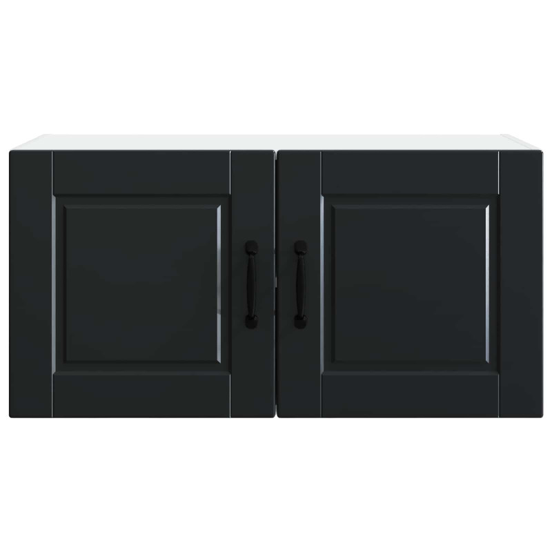 Szafka kuchenna Czarny 80 x 31 x 40 cm Materiał drewnopochodny