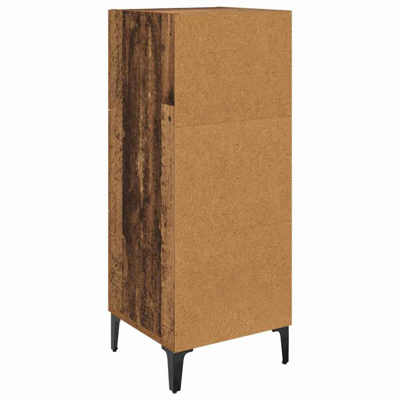 Bufet Stare drewno 34,5 x 34 x 90 cm Materiał drewnopochodny