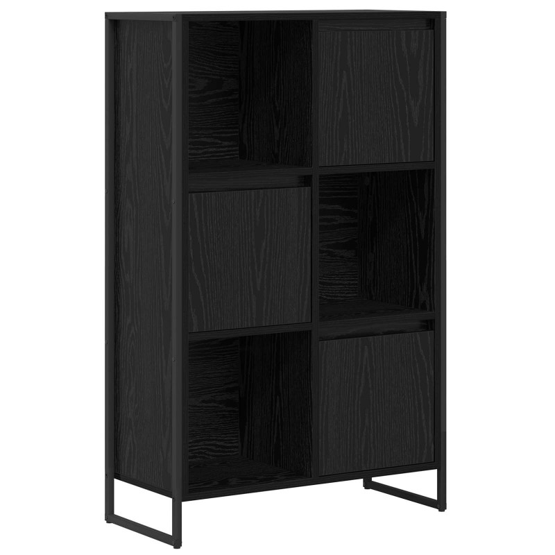 Szafka na książki Czarny Dąb 68 x 30 x 108.5 cm