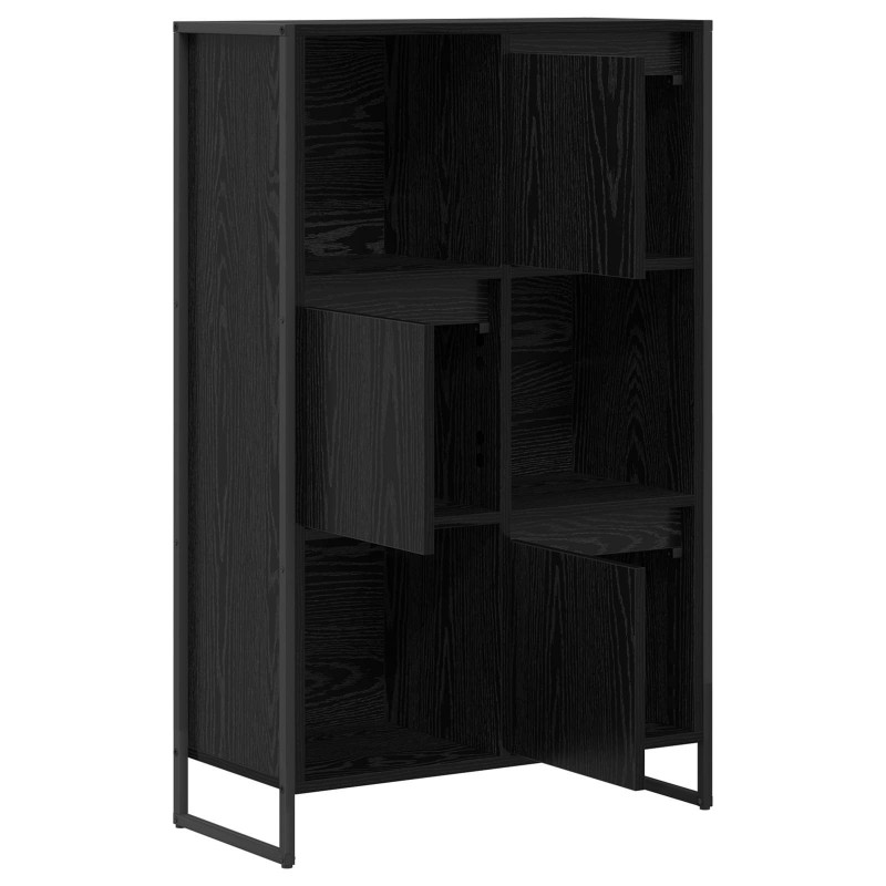 Szafka na książki Czarny Dąb 68 x 30 x 108.5 cm
