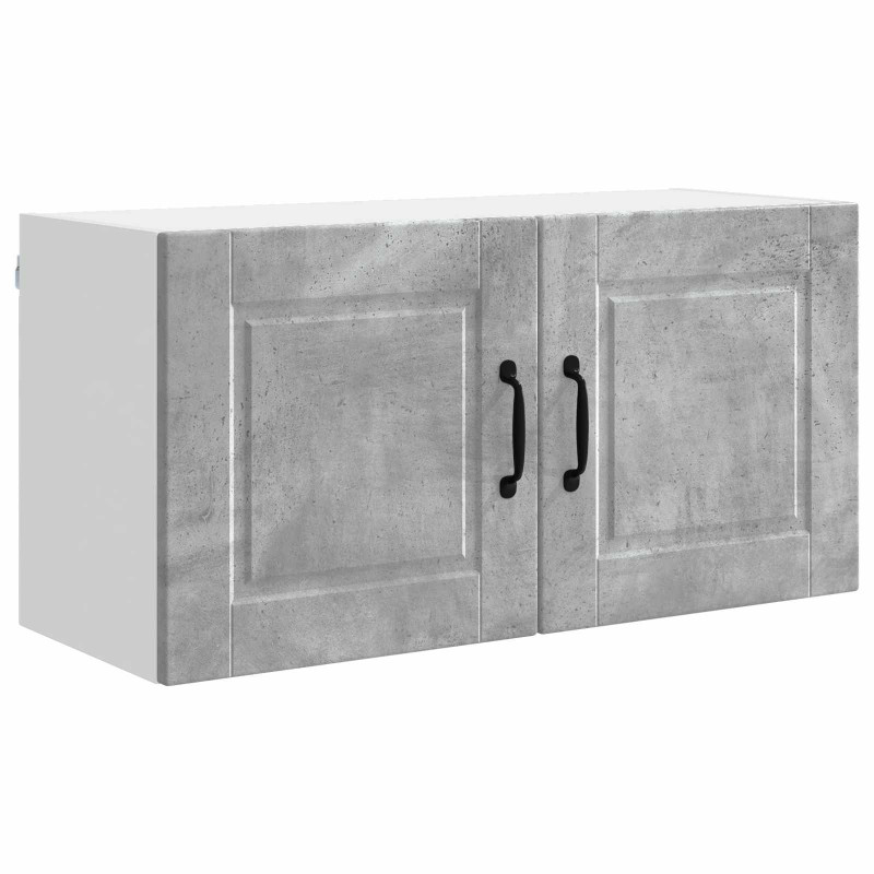 Szafka kuchenna z półką Betonowy szary 80 x 31 x 40 cm