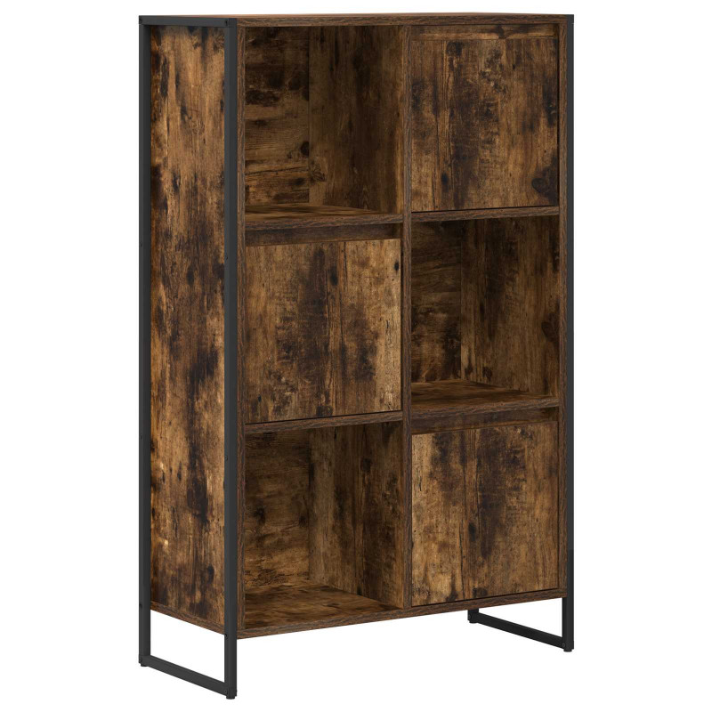 Szafka na książki Dąb dymny 68 x 30 x 108.5 cm