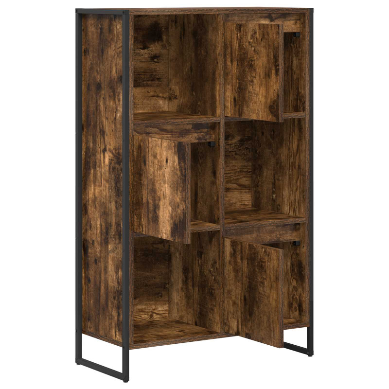 Szafka na książki Dąb dymny 68 x 30 x 108.5 cm
