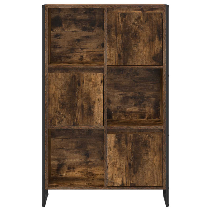 Szafka na książki Dąb dymny 68 x 30 x 108.5 cm