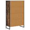 Szafka na książki Dąb dymny 68 x 30 x 108.5 cm