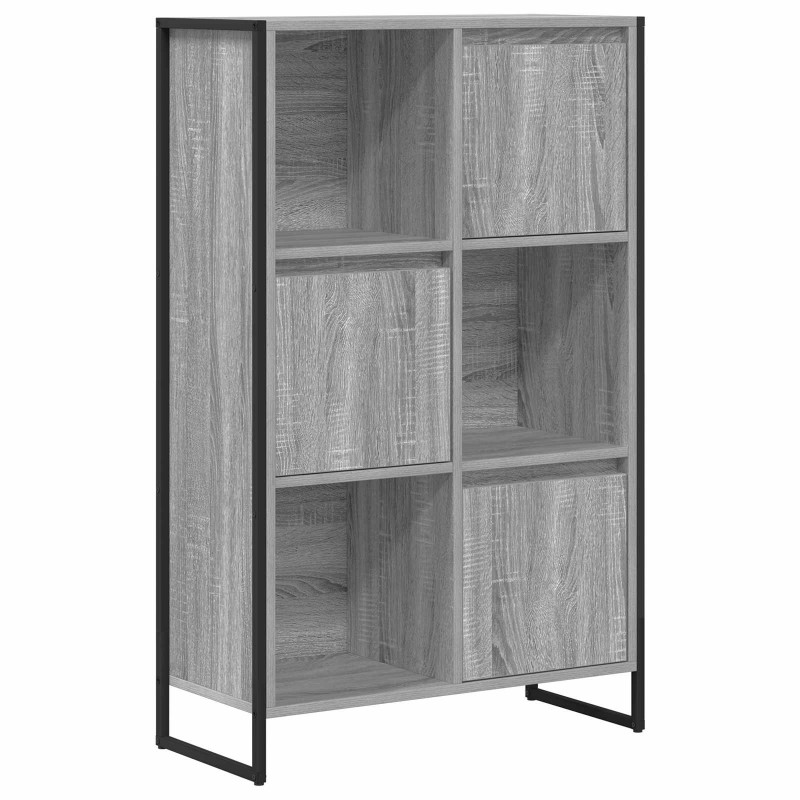Szafka na książki Szary Sonoma 68 x 30 x 108.5 cm