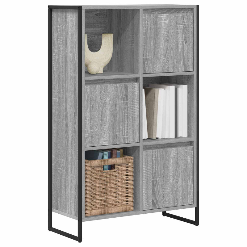 Szafka na książki Szary Sonoma 68 x 30 x 108.5 cm