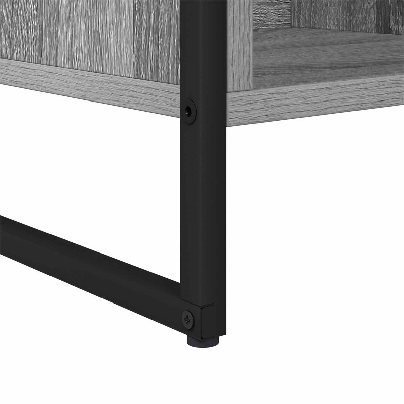 Szafka na książki Szary Sonoma 68 x 30 x 108.5 cm