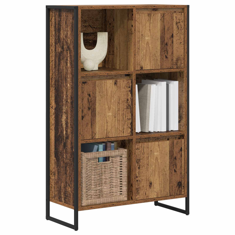Szafka na książki Stare drewno 68 x 30 x 108.5 cm