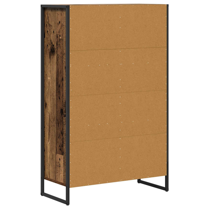 Szafka na książki Stare drewno 68 x 30 x 108.5 cm