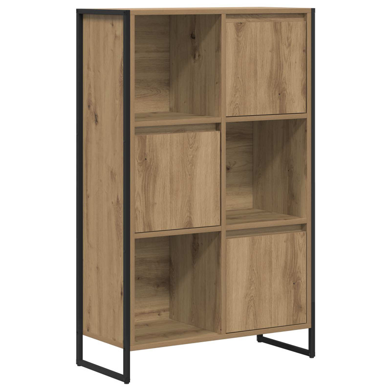 Szafka na książki Dąb rzemieślniczy 68 x 30 x 108.5 cm