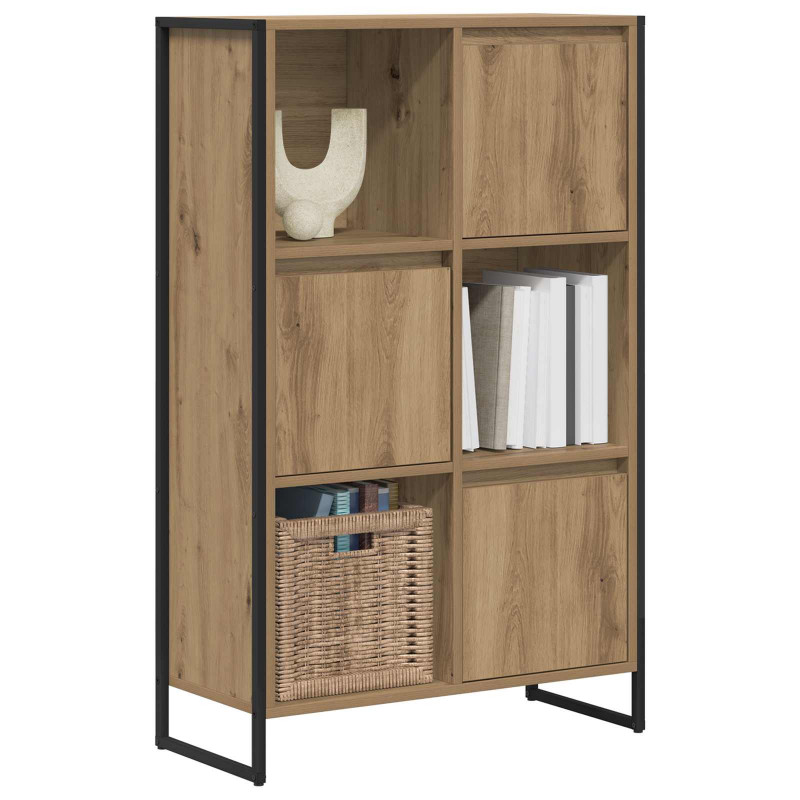 Szafka na książki Dąb rzemieślniczy 68 x 30 x 108.5 cm