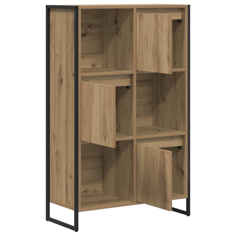Szafka na książki Dąb rzemieślniczy 68 x 30 x 108.5 cm
