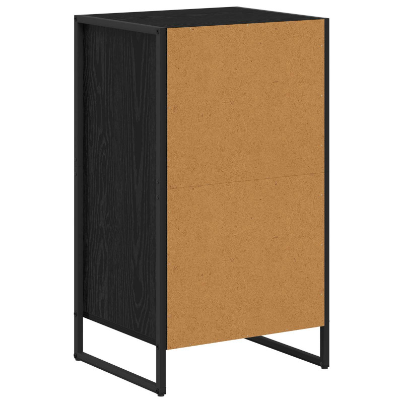 Bufet Czarny Dąb 42 x 36 x 75.5 cm Materiał drewnopochodny
