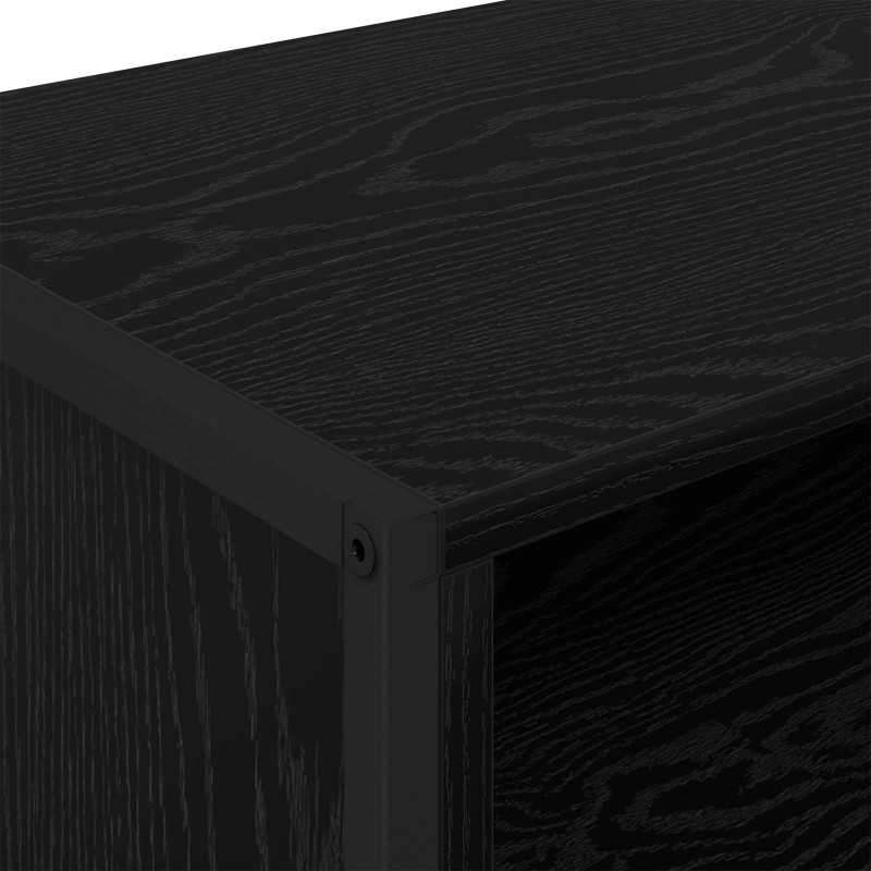 Szafka pod telewizor Czarny Dąb 100 x 36.5 x 30.5 cm