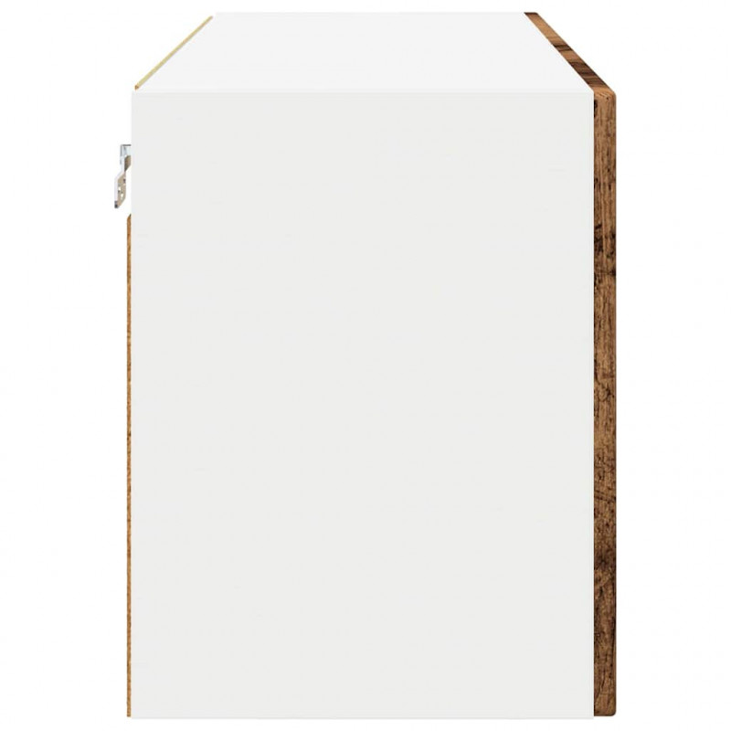 Szafka kuchenna z półką z drzwiami Stare drewno 80 x 31 x 40 cm