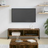 Szafka pod telewizor Dąb dymny 100 x 36.5 x 30.5 cm