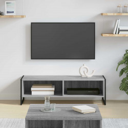 Szafka pod telewizor Szary Sonoma 100 x 36.5 x 30.5 cm