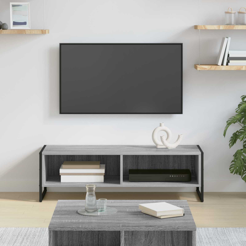 Szafka pod telewizor Szary Sonoma 100 x 36.5 x 30.5 cm
