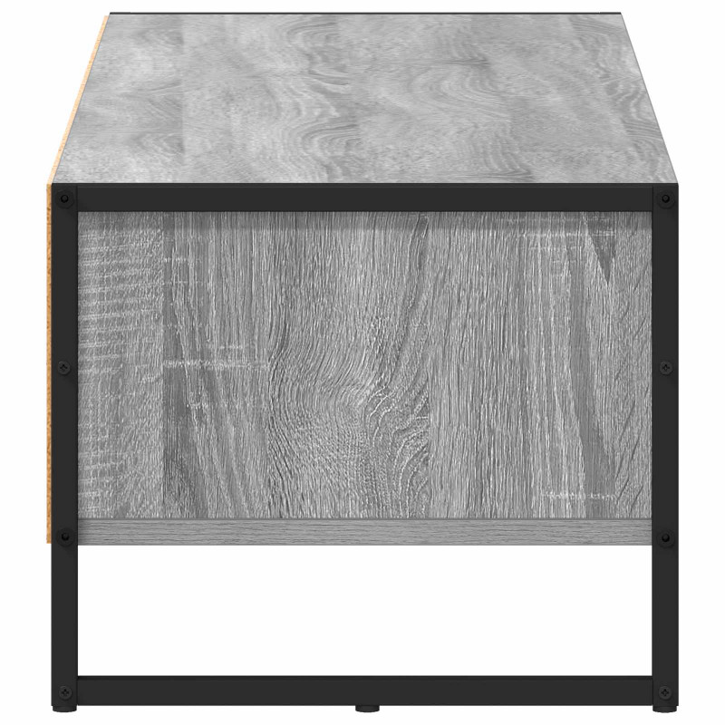 Szafka pod telewizor Szary Sonoma 100 x 36.5 x 30.5 cm