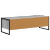 Szafka pod telewizor Szary Sonoma 100 x 36.5 x 30.5 cm