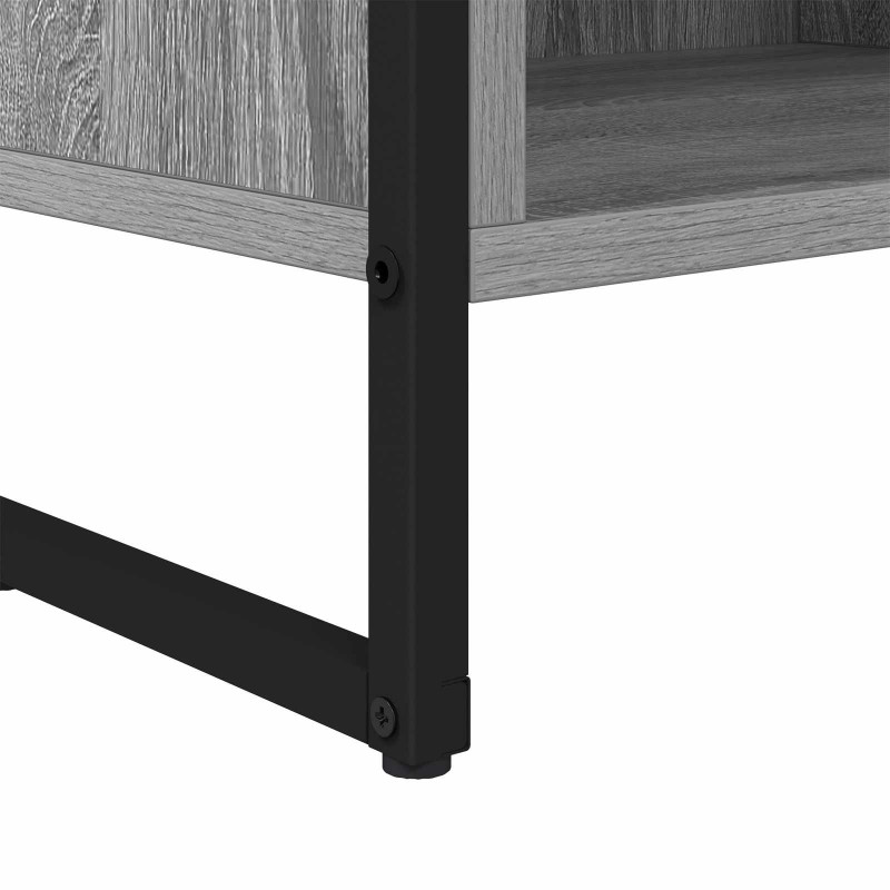 Szafka pod telewizor Szary Sonoma 100 x 36.5 x 30.5 cm