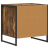 Stolik nocny z szufladą 2 pcs Dąb dymny 50 x 39,5 x 50 cm