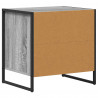 Stolik nocny z szufladą 2 pcs Szary Sonoma 50 x 39,5 x 50 cm