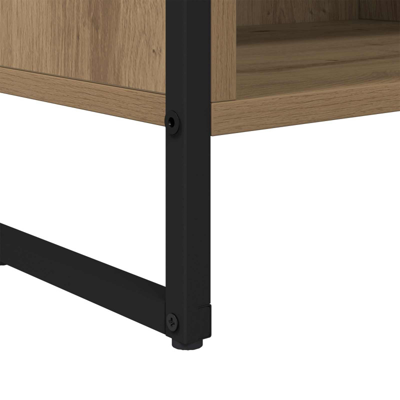 Szafka pod telewizor Dąb rzemieślniczy 100 x 36.5 x 30.5 cm
