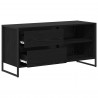 Szafka pod telewizor z szufladą Czarny Dąb 100 x 36 x 49,5 cm