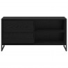 Szafka pod telewizor z szufladą Czarny Dąb 100 x 36 x 49,5 cm