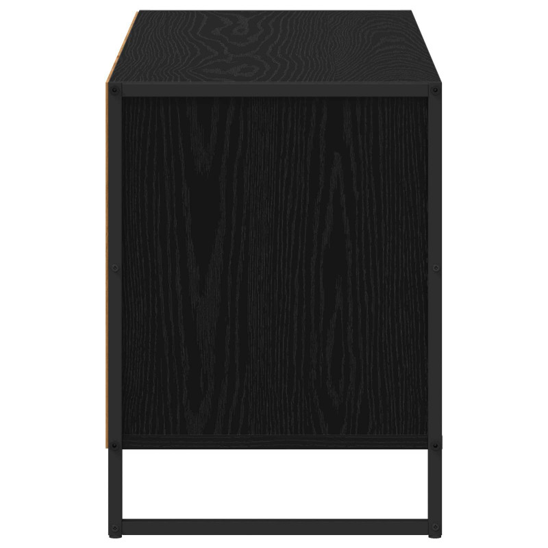 Szafka pod telewizor z szufladą Czarny Dąb 100 x 36 x 49,5 cm